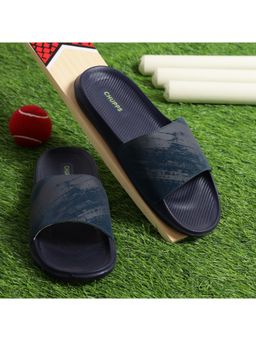 Chupps - Mens Roadster Navy Blue Casual Sliders