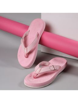 Chupps - Women Spring Pink Casual Flipflops