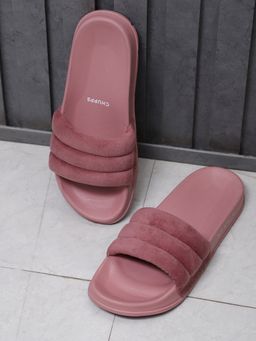 Chupps - Women Cloud Cozy Pink Casual Sliders