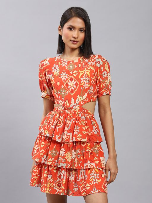ritu kumar orange dress Label Ritu Kumar - Look 1 - The Girl At First Avenue | Top Indian Fashion & Lifestyle BlogThe Girl At First Avenue