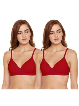 Bodycare - Pack of 2 Premium Padded Bra In Red Colour