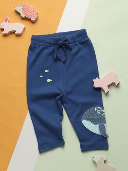 Bontots - Organic Cotton Boy Regular Fit Trouser-Navy