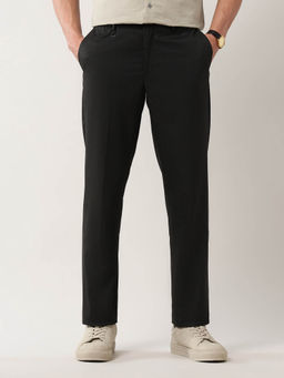 Arrow Newyork - Mid Rise Dobby Trouser Brown