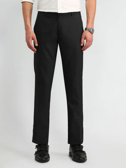 Arrow - Dobby Mid Rise Trouser Black