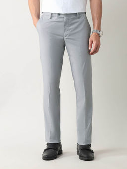 Arrow - Mid Rise Regular Fit Trouser Grey