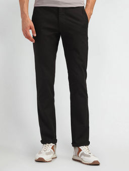 Arrow Sports - Slim Fit Inner Web Detailed Trouser Brown