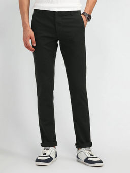 Arrow Sports - Slim Fit Inner Web Detailed Trouser Green