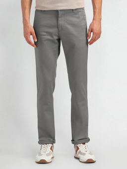 Arrow Sports - Slim Fit Inner Web Detailed Trouser Grey