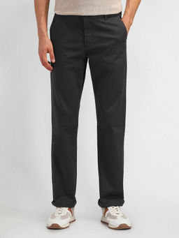 Arrow Sports - Regular Fit Inner Web Detailed Trouser Grey
