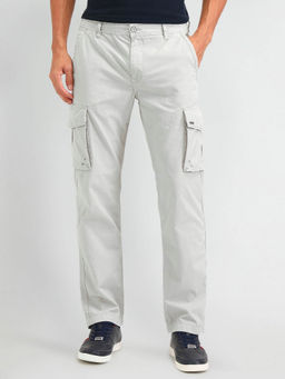 U.S. Polo Assn. Denim Co. - Straight Fit Textured Trouser Grey