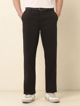 U.S. POLO ASSN. - Riley Straight Fit Dobby Trouser Brown