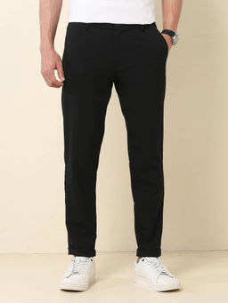 U.S. POLO ASSN. - Henry Tapered Fit Solid Trouser Black