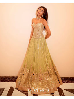 Gopi Vaid - Mallaikaa Chheda In Zivaya Lehenga with Blouse and Dupatta