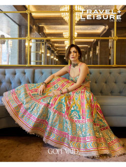 Gopi Vaid - Radhika Madan In Zamaana Lehenga with Blouse and Dupatta
