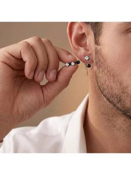 Salty Alpha - Men Star Stud Earrings