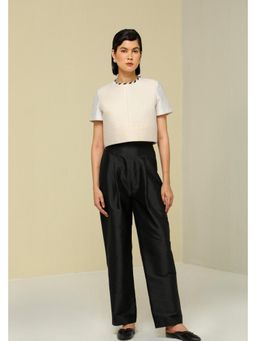 Zaitra - Black High Waist Pants