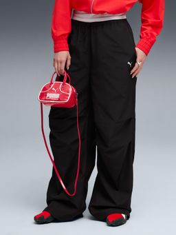 Puma - Wardrobe Essentials Women's Parachute Woven Pant-Black