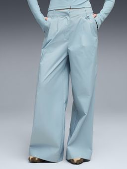 Puma - Tech Sense Women's Relaxed Woven Pant-Blue