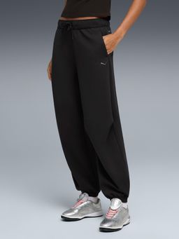 Puma - Tech Sense Women's Relaxed Joggers-Black