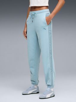 Puma - Her Women'S Comfory High-Waist Joggers-Blue