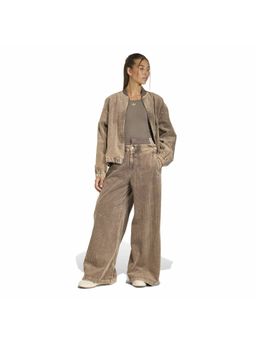 adidas Originals - Corduroy Sst Oversized Pants-Brown