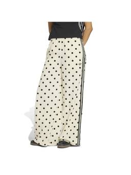 adidas Originals - Satin Polka Dots Wide Leg Pant-White