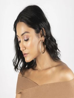 JEWELZ - Attractive Party Wear Golden Baali Earringss