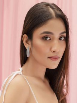 JEWELZ - Trendy Round Earrings for Girls and Women