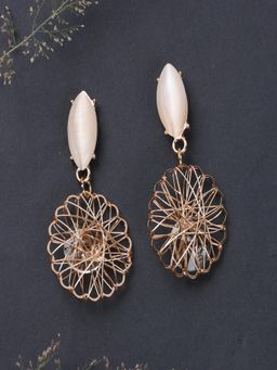 JEWELZ - Womens Elegant Latest Designer Zinc Dangler Earring for Girls and Women