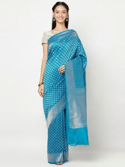 Fabindia - Silk Georgette Meena Sari