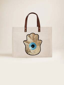 SWIRL - White Goreme Tote Bag