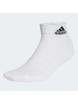 adidas - Unisex White Cushioned Sportswear Ankle Socks