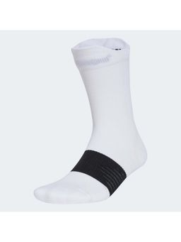 adidas - Unisex White Colorblock Run X Graphic Socks