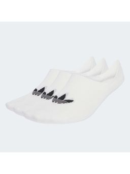 adidas Originals - Unisex White Low Cut Socks (Pack of 3)