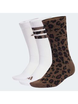 adidas - Unisex Multi-Color Leo Sock 3Pp Socks (Pack of 3)