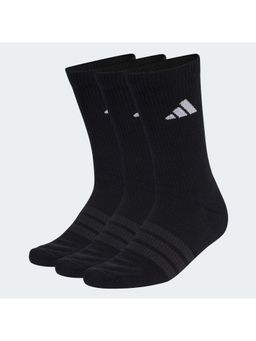 adidas - Unisex Black C Ess Crw 3P Socks (Pack of 3)