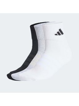 adidas - Unisex Multi-Color C Ess Ank Socks (Pack of 3)