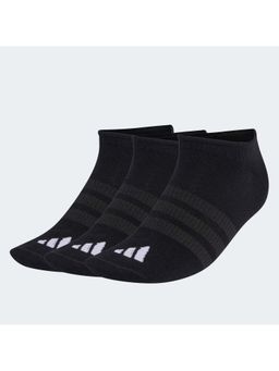 adidas - Unisex Black T Ess Ns Socks (Pack of 3)
