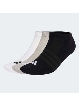 adidas - Unisex Multi-Color C Ess Low Socks (Pack of 3)