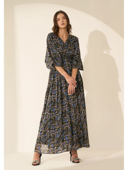 AMOSHI - Ava Kaftan Black Dress