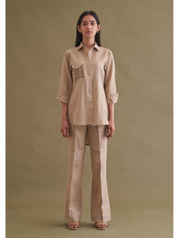 AMOSHI - Moma Shirt - Beige