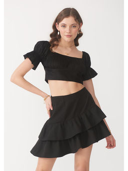 AMOSHI - Rafaella Mini Skirt - Black