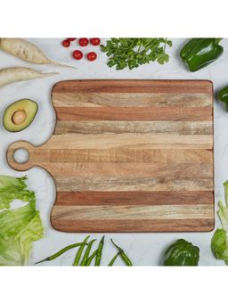 HomeTown - Tuscany Wood Grande Chopping Board In Brown Colour
