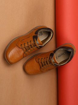 Red Chief - Tan Leather Oxford Shoes