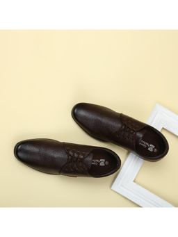 Red Chief - Brown Leather Derby Shoes