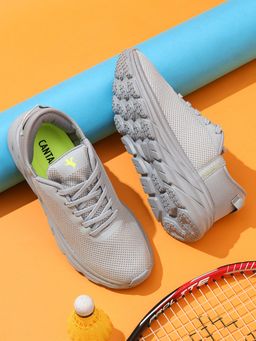 Cantabil - Grey Casual Sneakers for Men