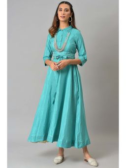 W - Blue Polka Dots Dress (Set of 3)