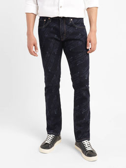 Levi's - Men's 550'92 Navy Blue Slim Fit Jeans