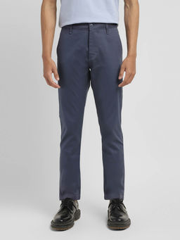 Levi's - Men's 512 Navy Blue Slim Fit Chinos