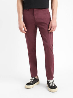 Levi's - Men's 512 Maroon Slim Fit Chinos
